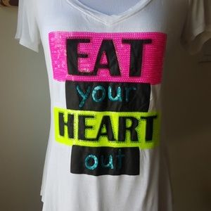 Juicy Couture Sequin Decal Tee